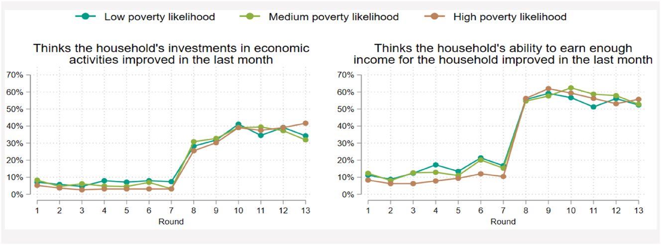 Figure 7:
Poverty impact.