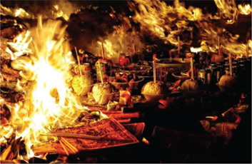 Figure 30: Money and food for use in the afterlife.