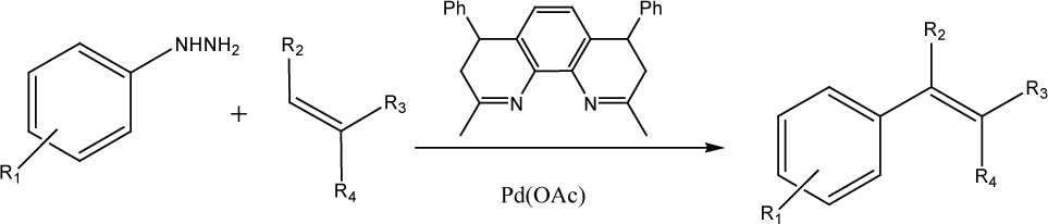 Scheme 4 Palladium catalyzed C–N bond cleavage resulting in C–C coupling [21].