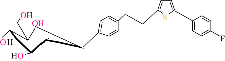 Figure 8
The chemical structure of Canagliflozin.