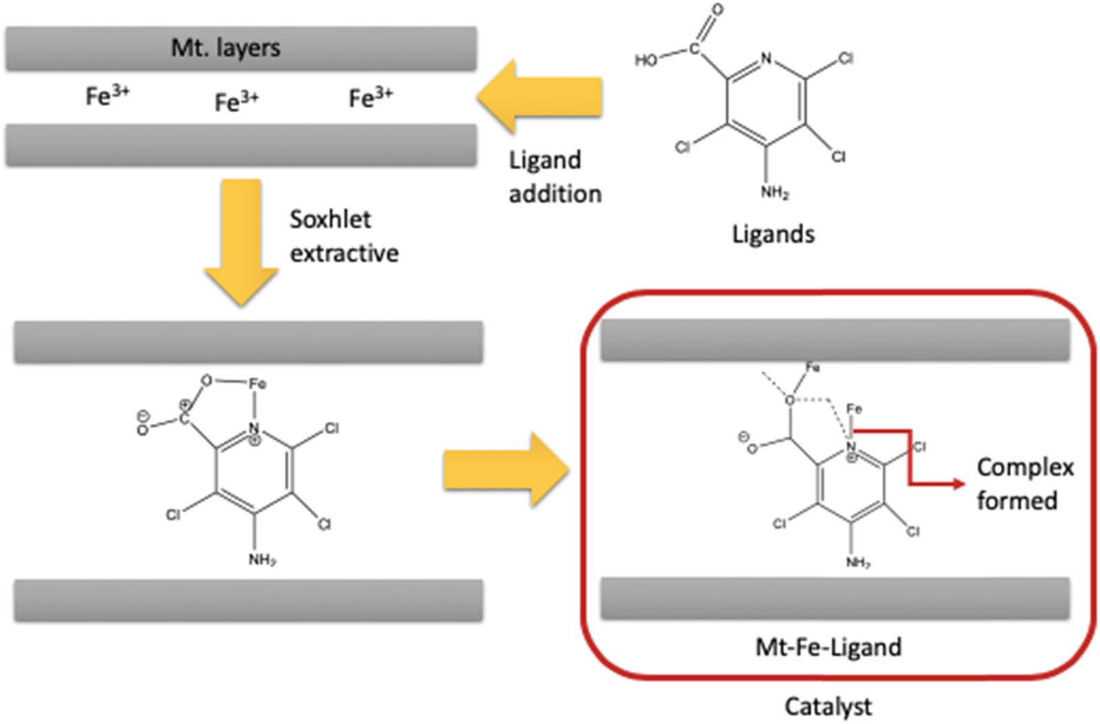 Figure 6 Schematic representation of the photocatalysis mechanism over MNPs.