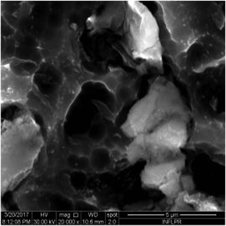 Figure 6
SEM image of sample S6 at a magnification of 20k×.