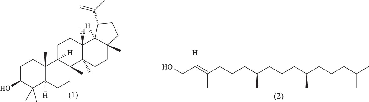 Figure 12
Chemical structures of terpenoids.