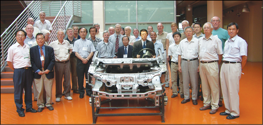  Driving ahead in the 21st century and lead by Jung-Il Jin, the Polymer Division met at the IUPAC General Assembly in Torino, Italy in 2007. Direct Past Division President at the time was Bob Stepto (3rd from the right).