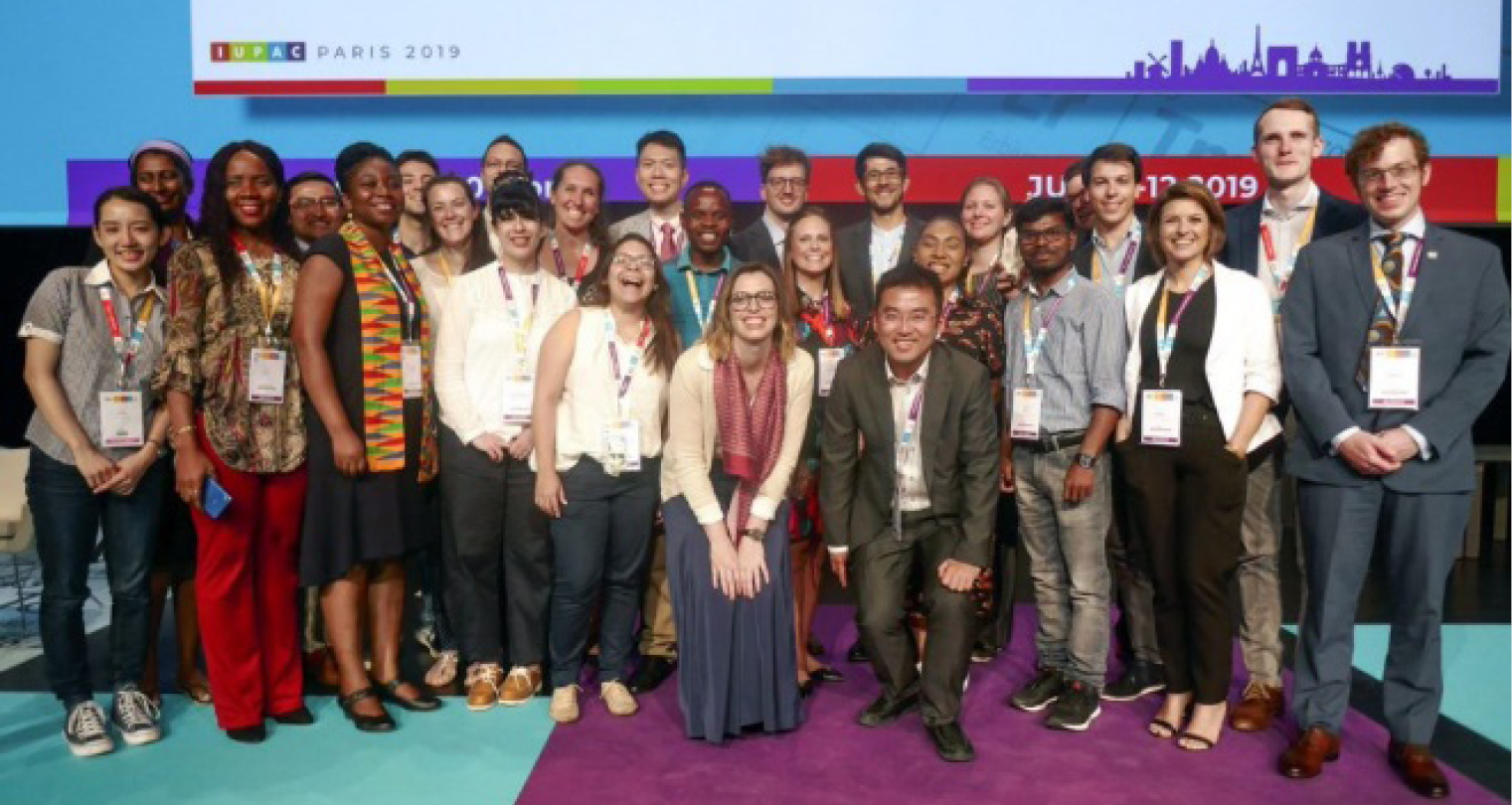  
          
            Some of the Periodic Table of Younger Chemists awardees attending IUPAC 2019 in Paris, France.
          
        