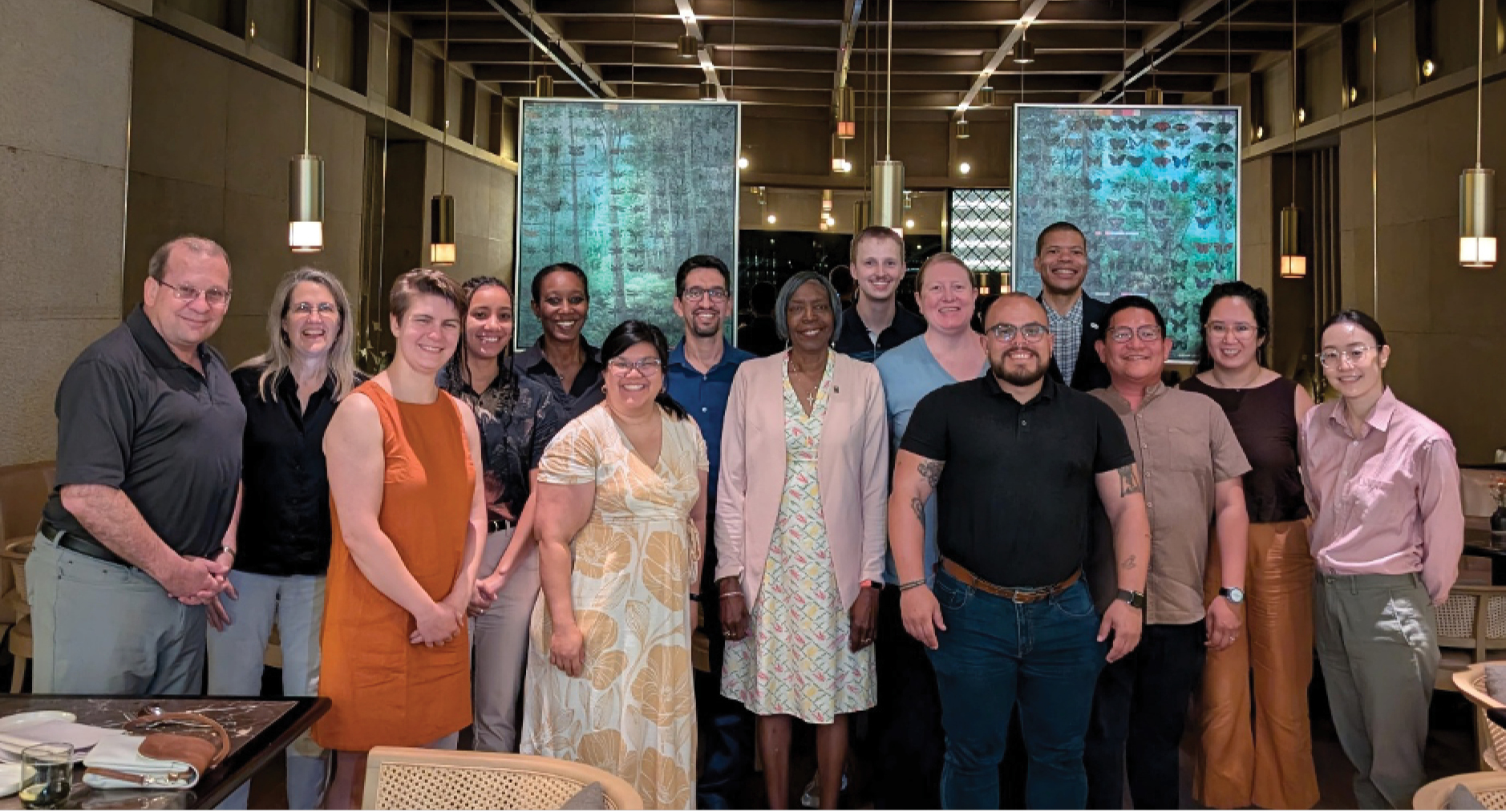  
        U.S. Young Observers and delegates at IUPAC 2025 in Kuala Lumpur: (from L to R) Dan Rabinovich, Jennifer Nielson, Melody Morris, Alexis Myers, Danniebelle Hasse, Annabelle Lolinco, Reza Foudazi, Dorothy Phillips (2025 ACS President), Wilson McNeil, Michelle Rogers, Luis De Jesús Báez, Sean Bowen, Maxx Arguilla, Liana Vaccari, and Hee Jeung Oh.
      