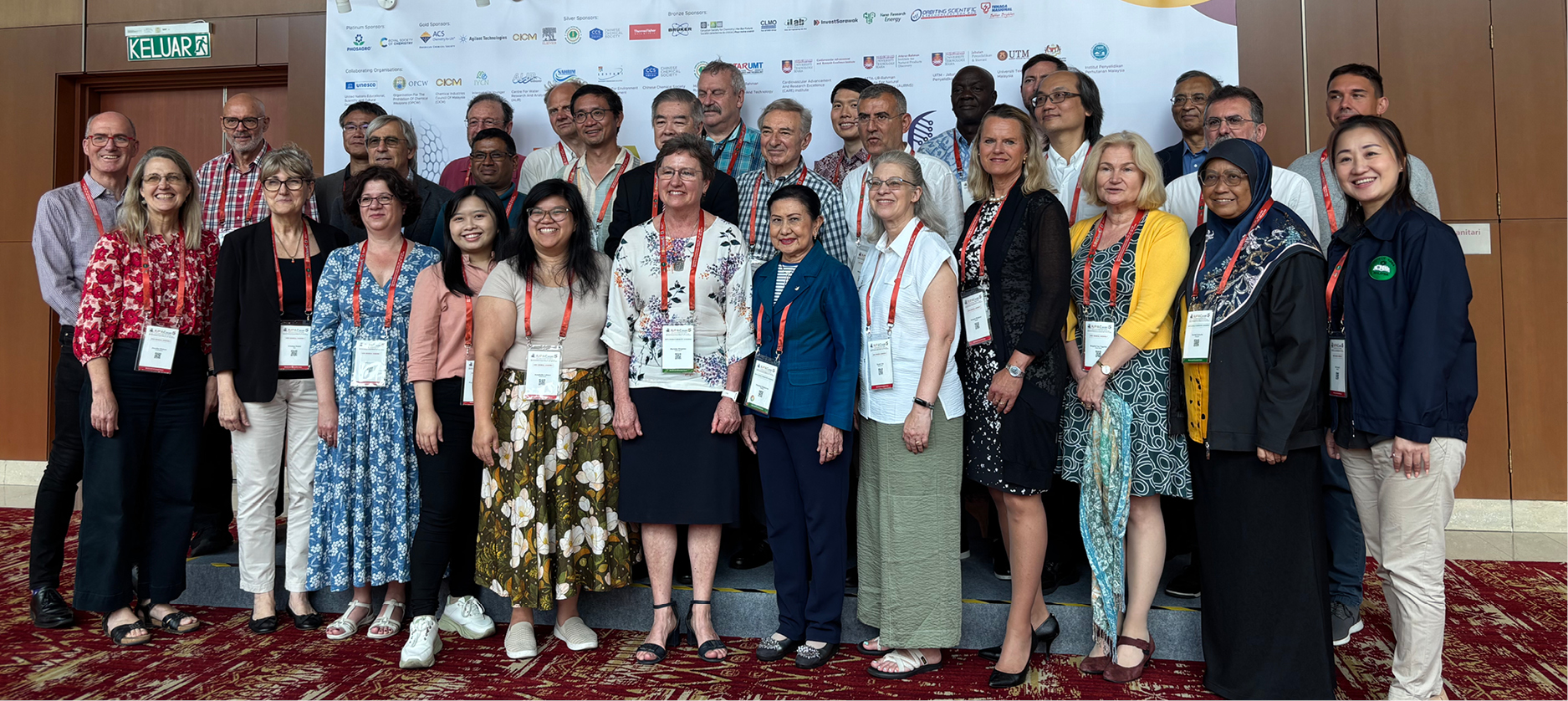 The Committee on Chemistry Education gathers for a picture at IUPAC2025