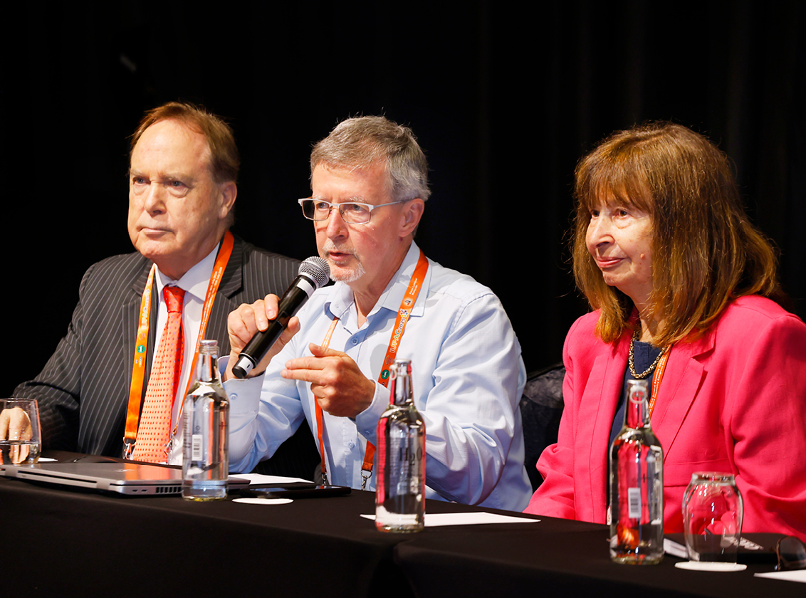  
        David Winkler, Peter Mahaffy, and Elizabeth Hall
      
