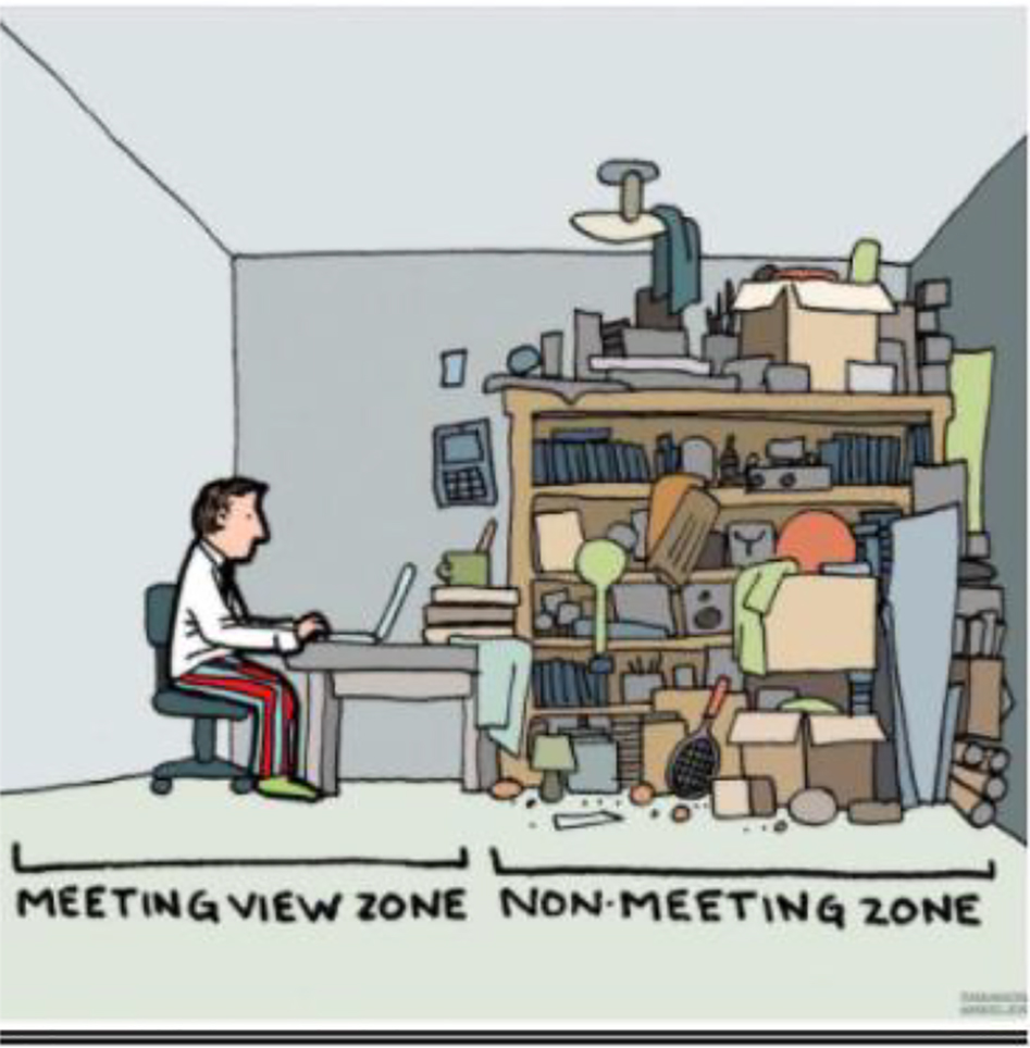 Figure 2: 
SoMe meme: working from home.
