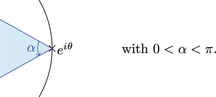 Figure 2: 
A Stolz region.
