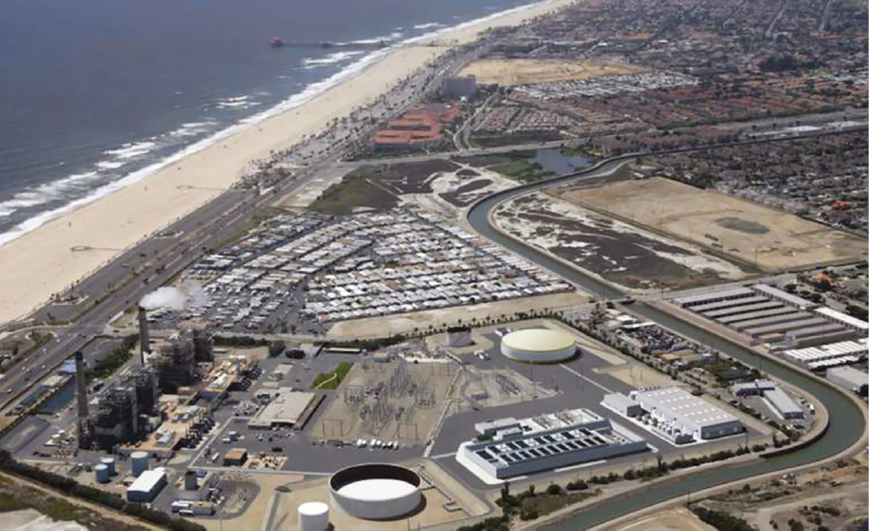 Figure 3: 
					Carlsbad, CA, the largest desalination plant in the Western Hemisphere.
				