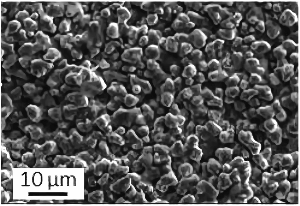 Figure 24: 
							Corrosion morphology of a gas mixture (without HCl) with Fe–Cr alloy at 550 °C for 100 h (Aller et al. 2016). Reprinted with permission; copyright 2016 IOP Publishing.
						