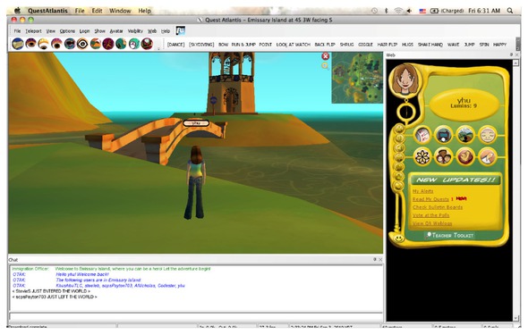 Figure 10 
							Third-person perspective in QA
						