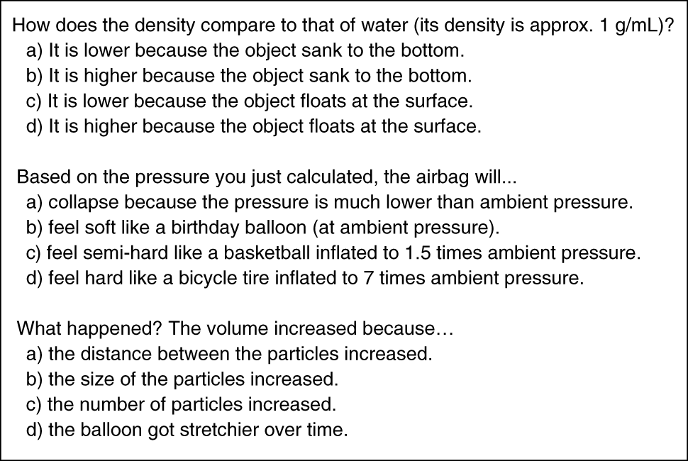 Figure 7: Examples of different types of “What does the answer mean?” questions.