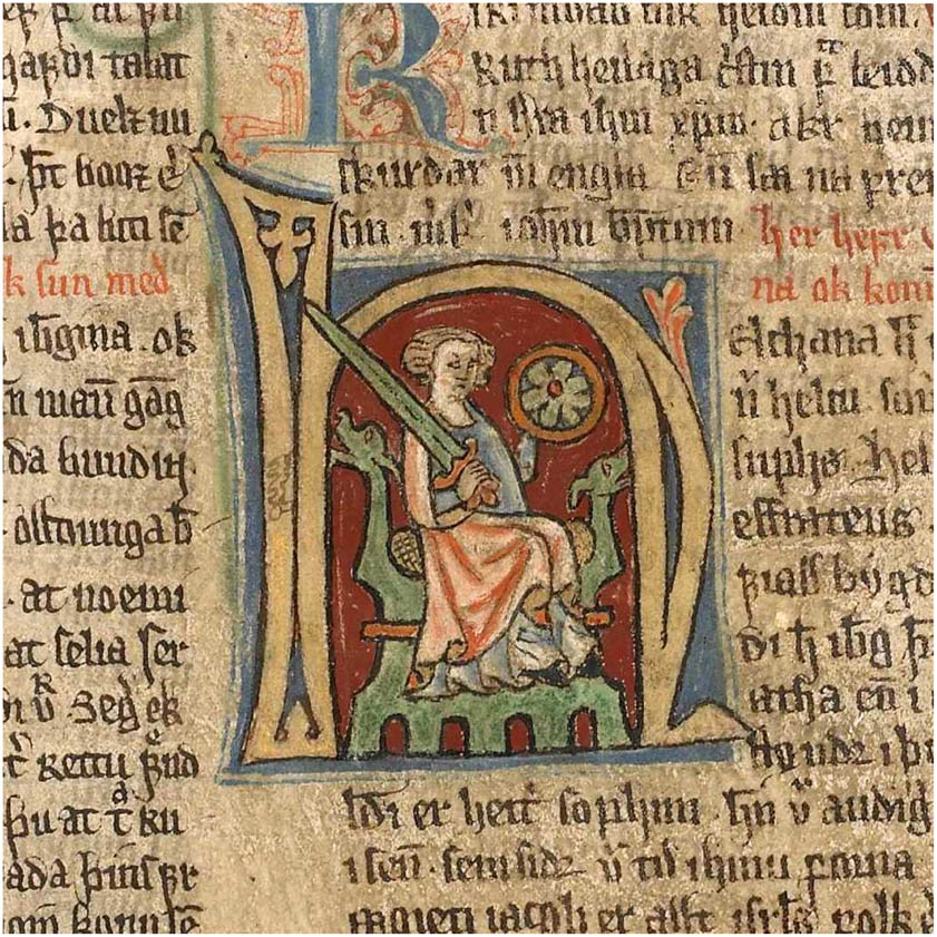 Figure 3
AM 226 fol., f. 79r: Stjórn. 1350–1370. Reykjavík, Stofnun Árna Magnússonar í íslenskum fræðum. Image: Jóhanna Ólafsdóttir. Licence: CC BY-SA 4.0.