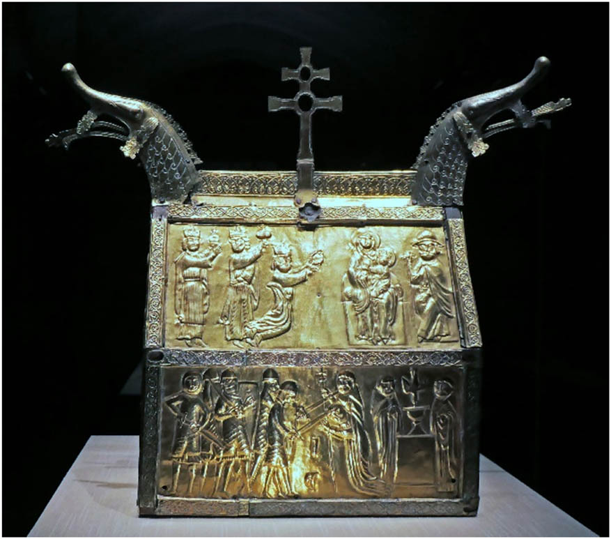 Figure 11
Hedalen Stave Church: Martyrdom of St Becket. c. 1250. Hedalen. Image: Amanda Slater. Licence: CC BY-SA 4.0.