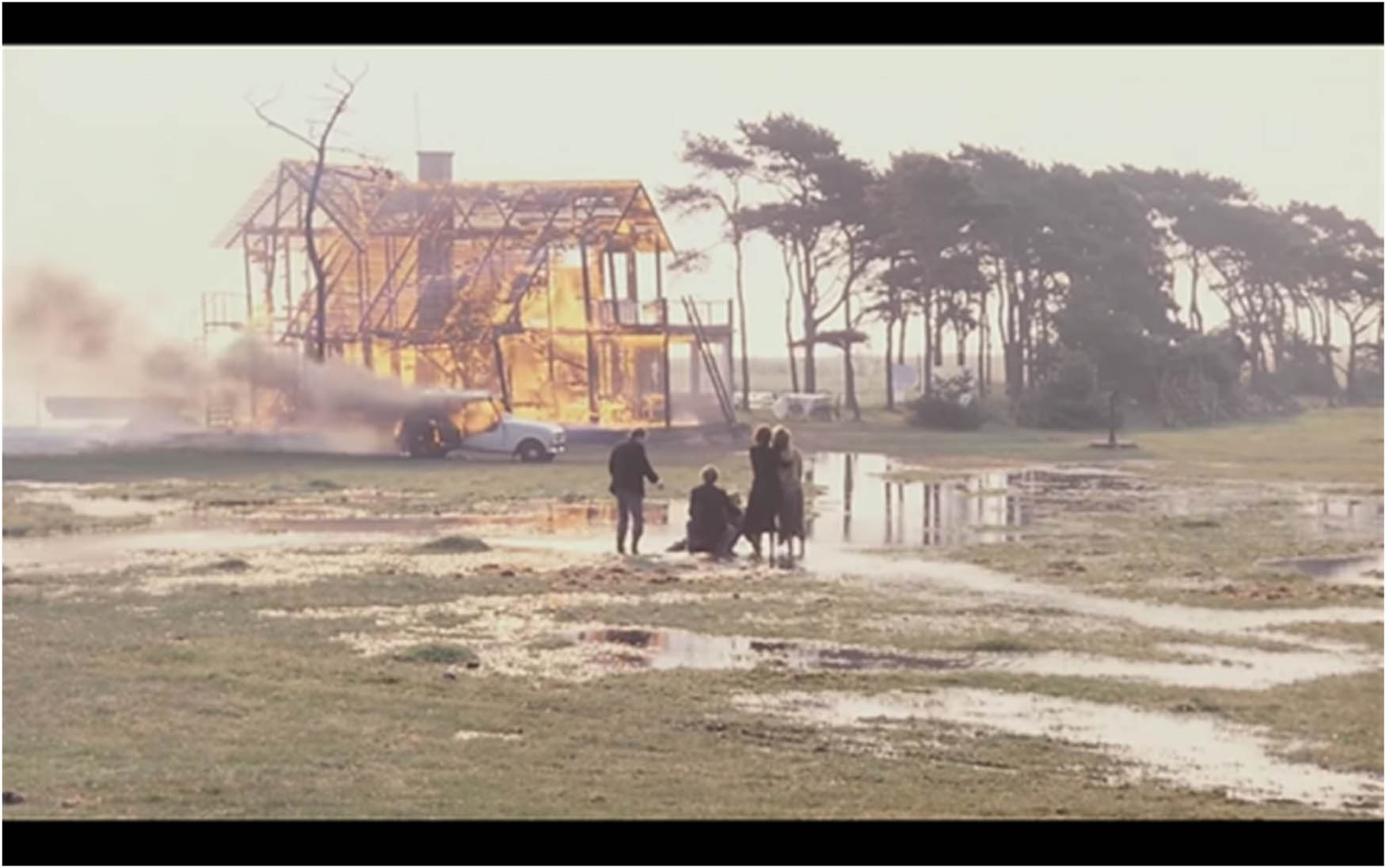 Figure 16
The burning house in The Sacrifice as a metaphor for the apocalypse.