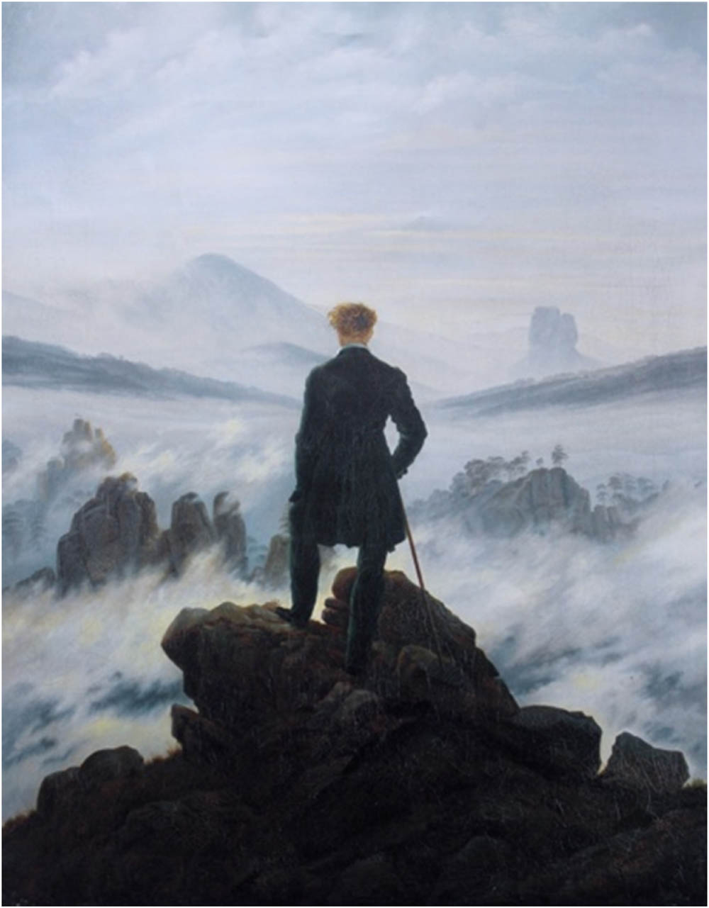 Figure 24
Wanderer above the Sea of Fog.