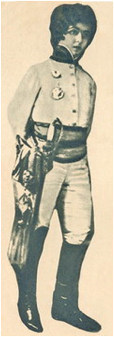 Figure 3
Fatima Rushdi for the role of Napoleon II in L’Aiglon (Credit: Bibliotheca Alexandrina).