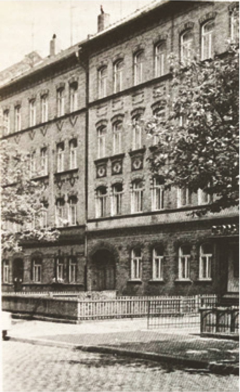 2 Erfurt, Auenstraße, Vorzustand, um 1970