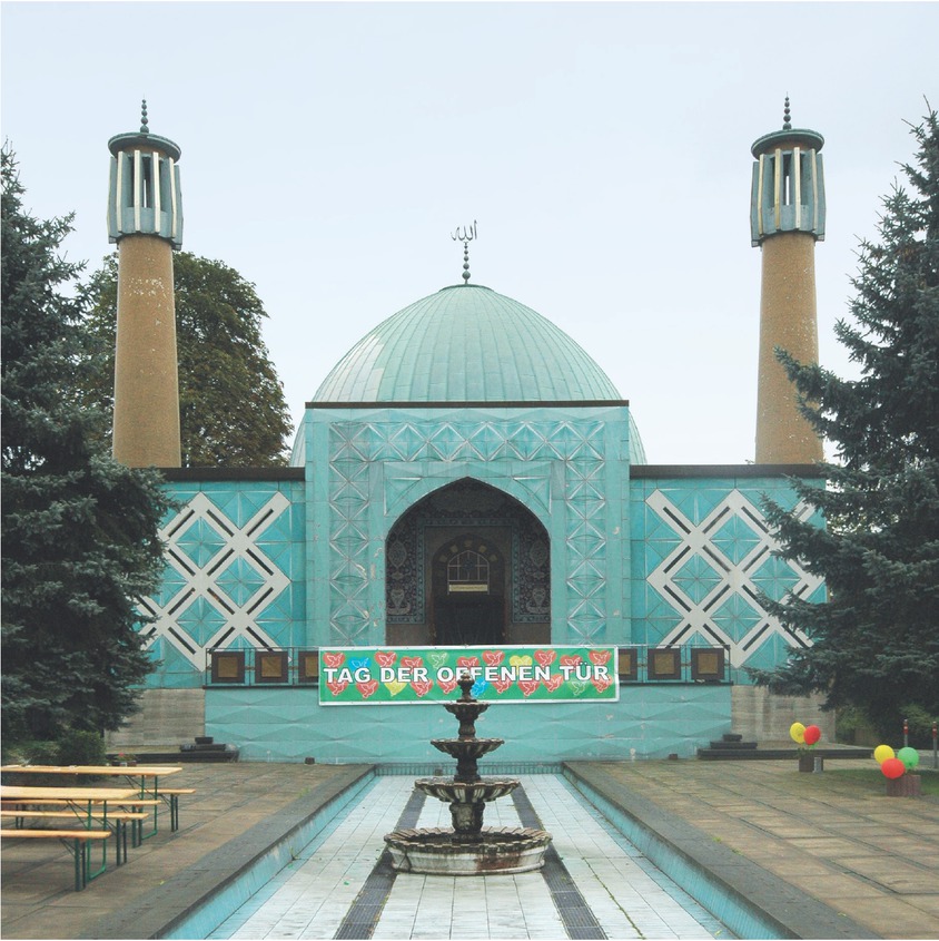 3 Hamburg, Schöne Aussicht 36, Imam-Ali-Moschee, 1965, Entwurf: Gottfried Schramm und Jürgen Elingius mit Parviz Zargarpoor, 2007