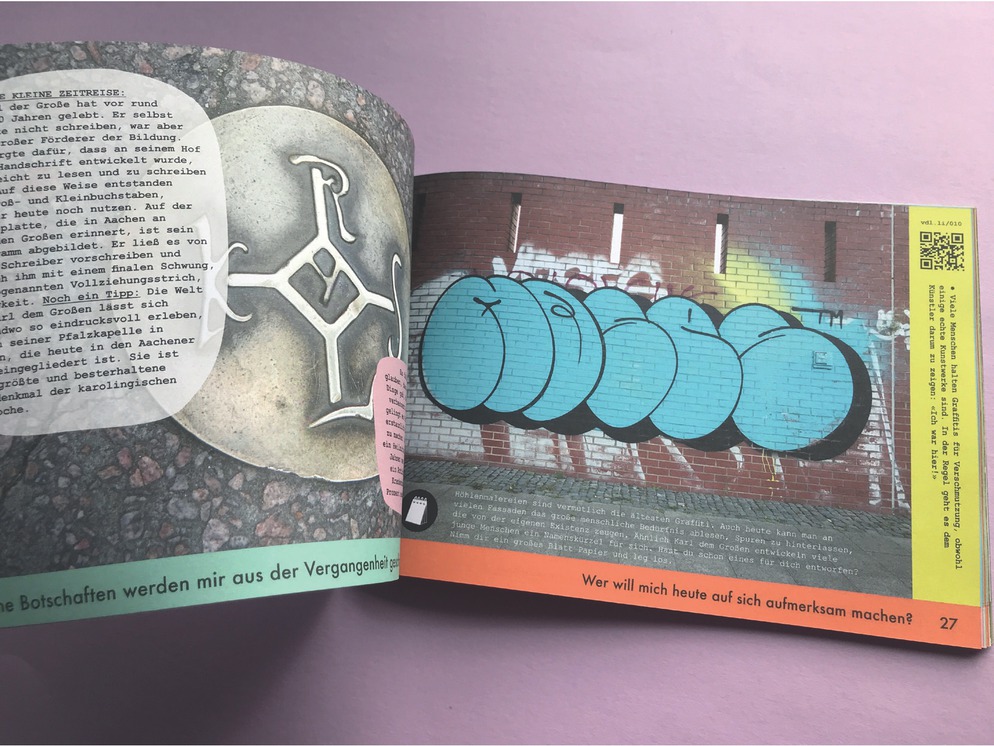 3 Denkmal Europa, Workbook für Zeitreisende