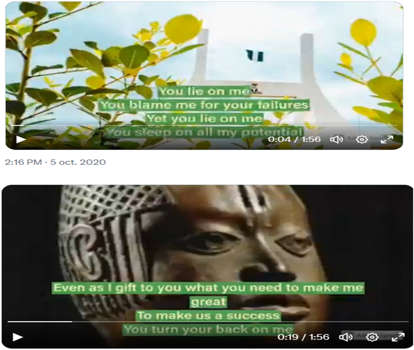 Figure 3: 
Stanzas I and II.
