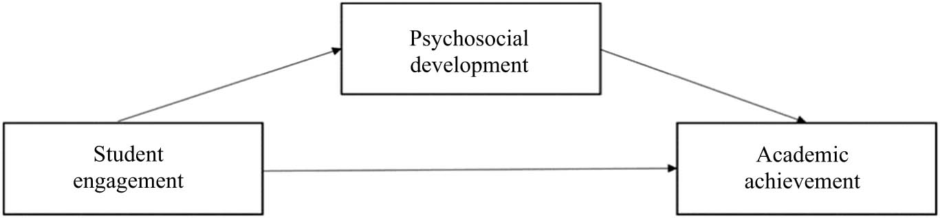 Figure 1 
                  Mediation model.