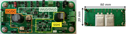 Figure 12:
Top and bottom views of the printed circuit board.