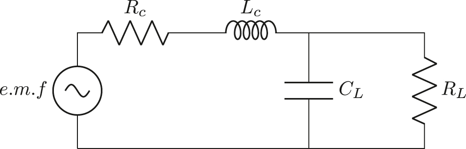 Figure 8: 
						Electrical side of EVEH for capacitive load.
					