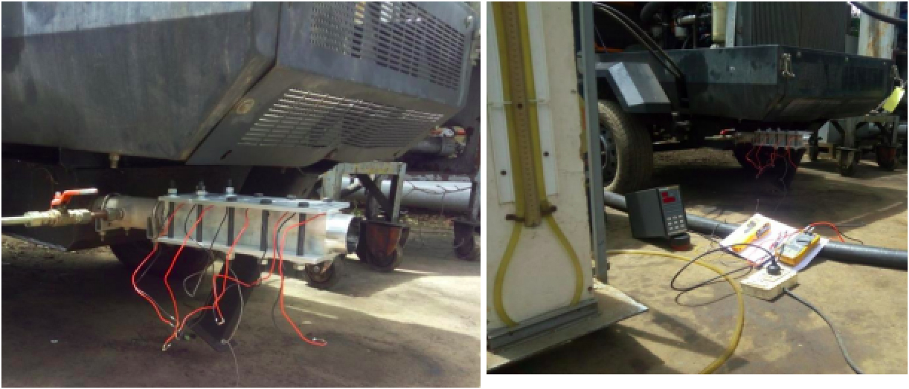 Figure 2: 
Experiment test set up.
