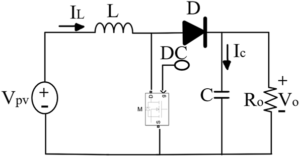 Figure 4: 
DC-DC converter circuit diagram.
