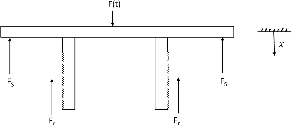 Figure 3: 
Free body diagram of optimized design.
