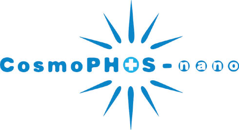 Figure 3 The CosmoPHOS-nano Project is a large-scale, multidisciplinary, and translational nanomedicine project aiming to develop, nonclinically evaluate, and clinically validate the CosmoPHOS System, which is a novel theranostic (diagnostic and therapeutic) nanotechnology-enabled portable combination system for human use.