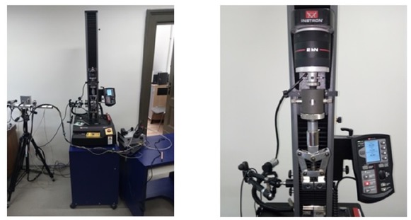 Figure 5 Test rig Instron model 5944