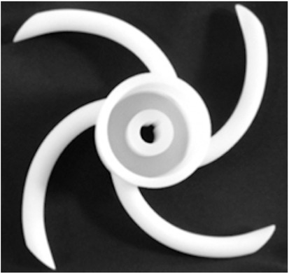 Figure 4 Geometry of the impeller 4 (I4)