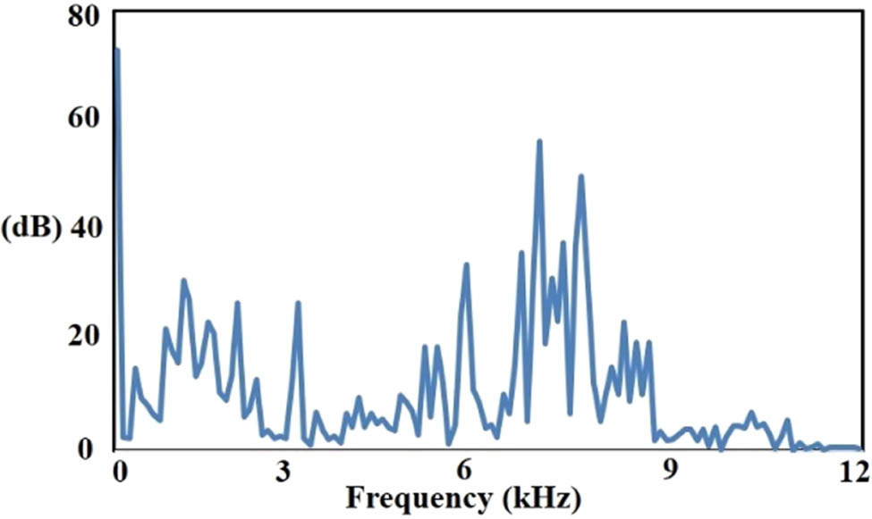 Figure 19
Frequency domain signal (broken internal race).