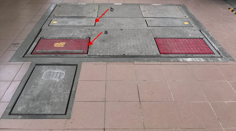 Figure 2 
               Beissbarth diagnostic line: (a) THETA SAT690 device and (b) EUSAMA SA640 device.
            
