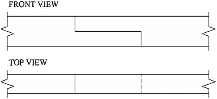 Figure 1 
               Simple lap joint [7,8].
            