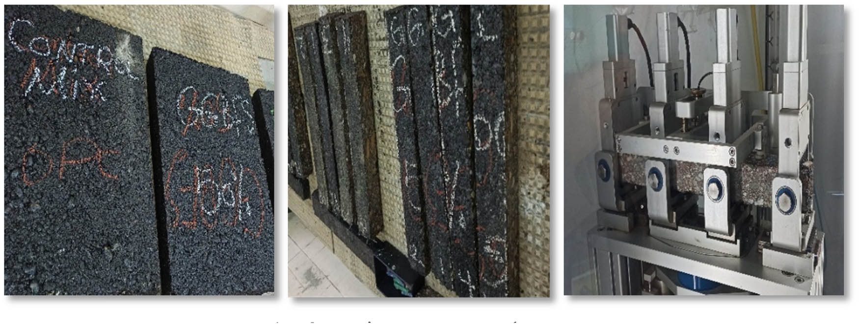 Figure 8 
                     Fatigue test samples.
                  