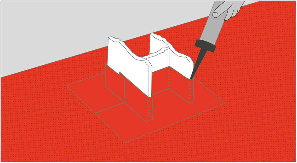 Figure 3 
                  Sealing of encounter with pillar, [13].
               