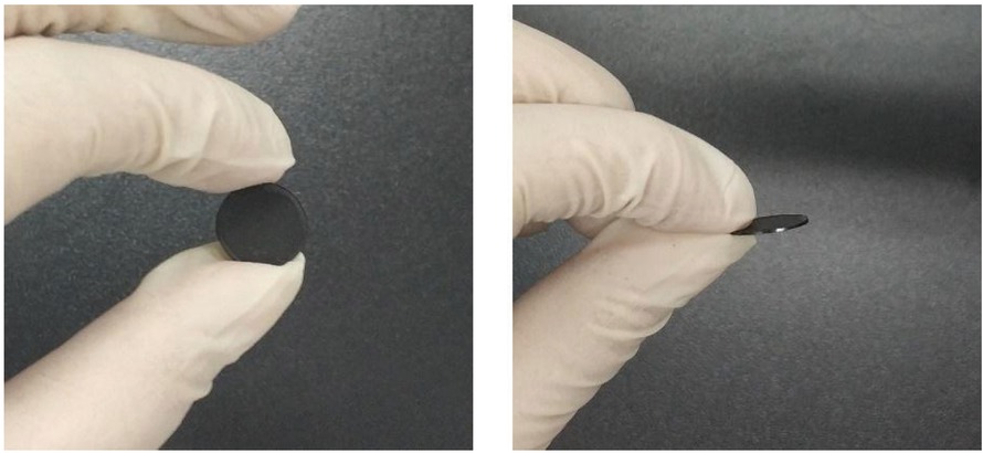 Figure 9 The electrical conductivity of CB-PEDOT at different ratios.
