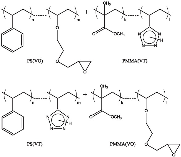 Scheme 3 The combination of the polymer reagents.