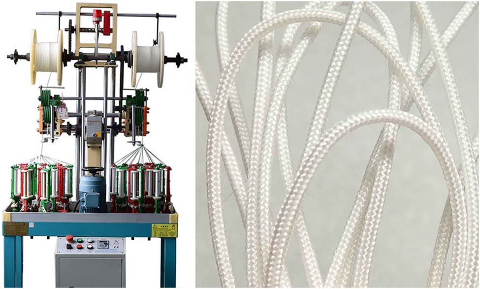 Figure 1 
                  Braiding of harness cord.