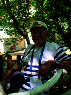 Figure 1 
            Nikolay Yanev a.k.a. the Captain.
         