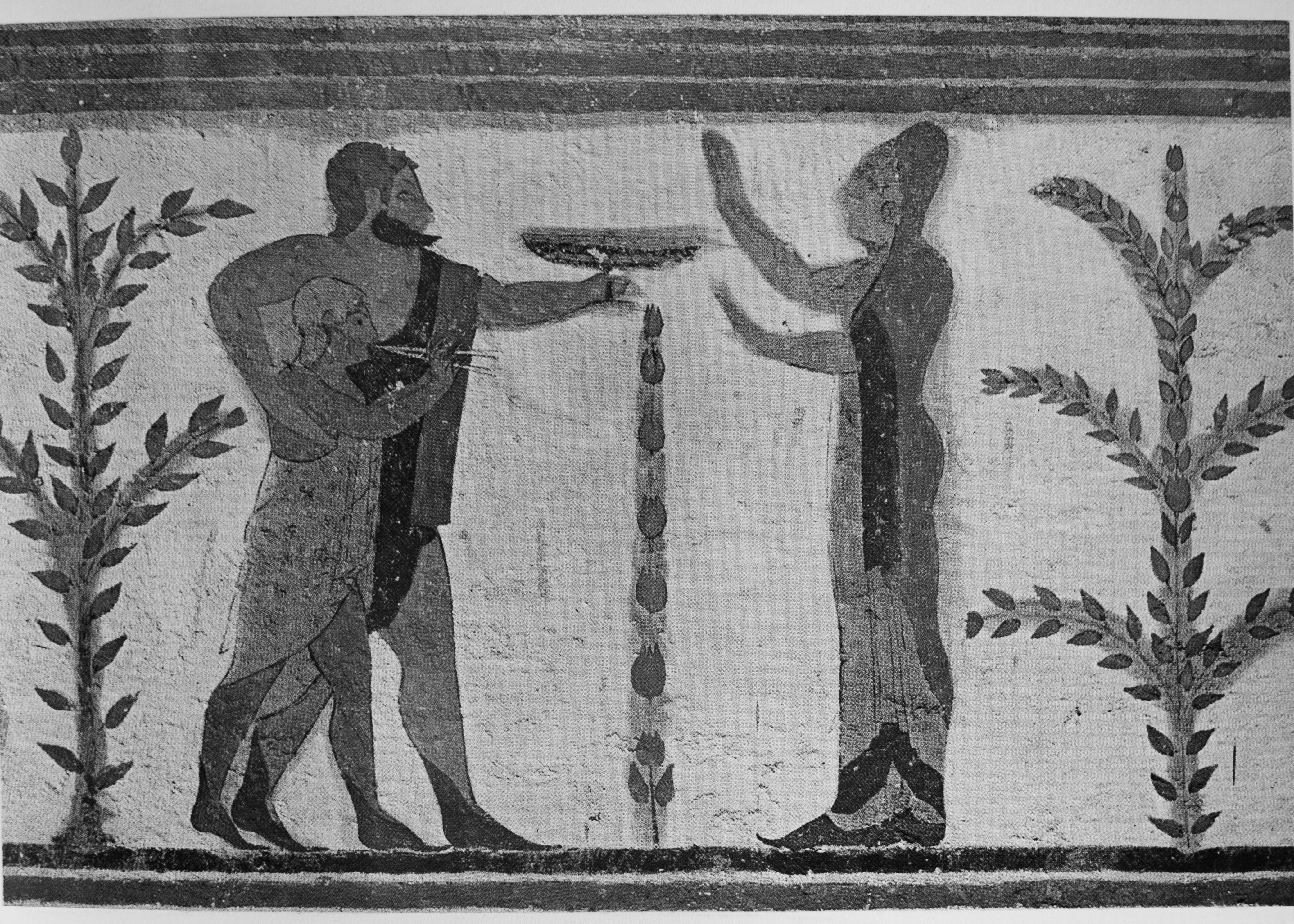 Fig. 12 Tomba del Barone, Tarquinia, c. 510–500. After Steingräber (1985) with permission.