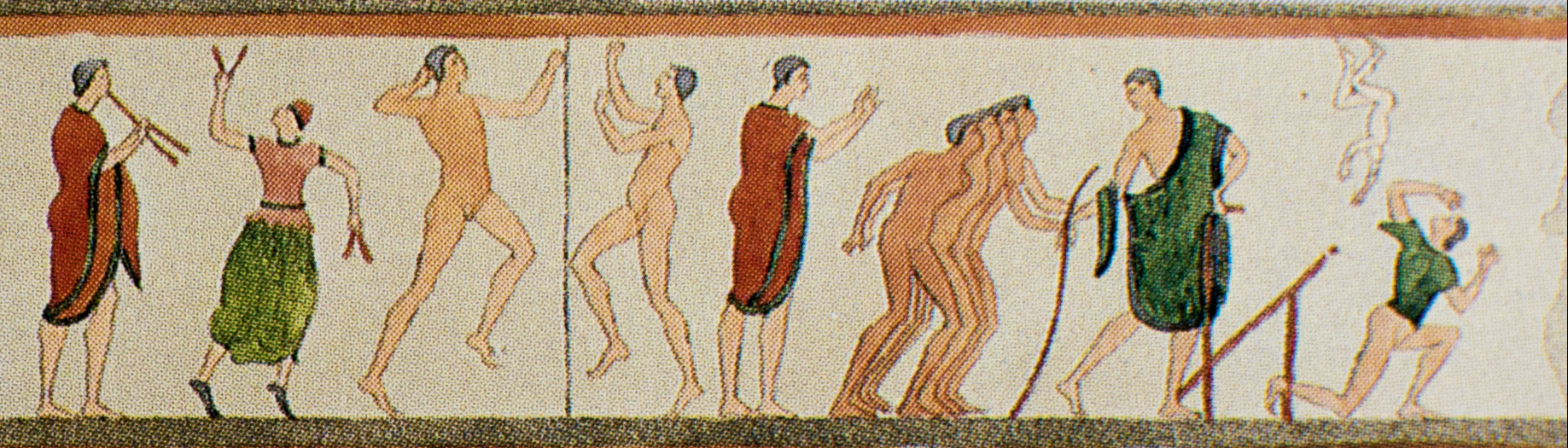 Fig. 18 Tomba del Poggio al Moro. Chiusi, 475–450. From watercolor drawings first published in 1830-32. After Steingräber (1985) with permission.