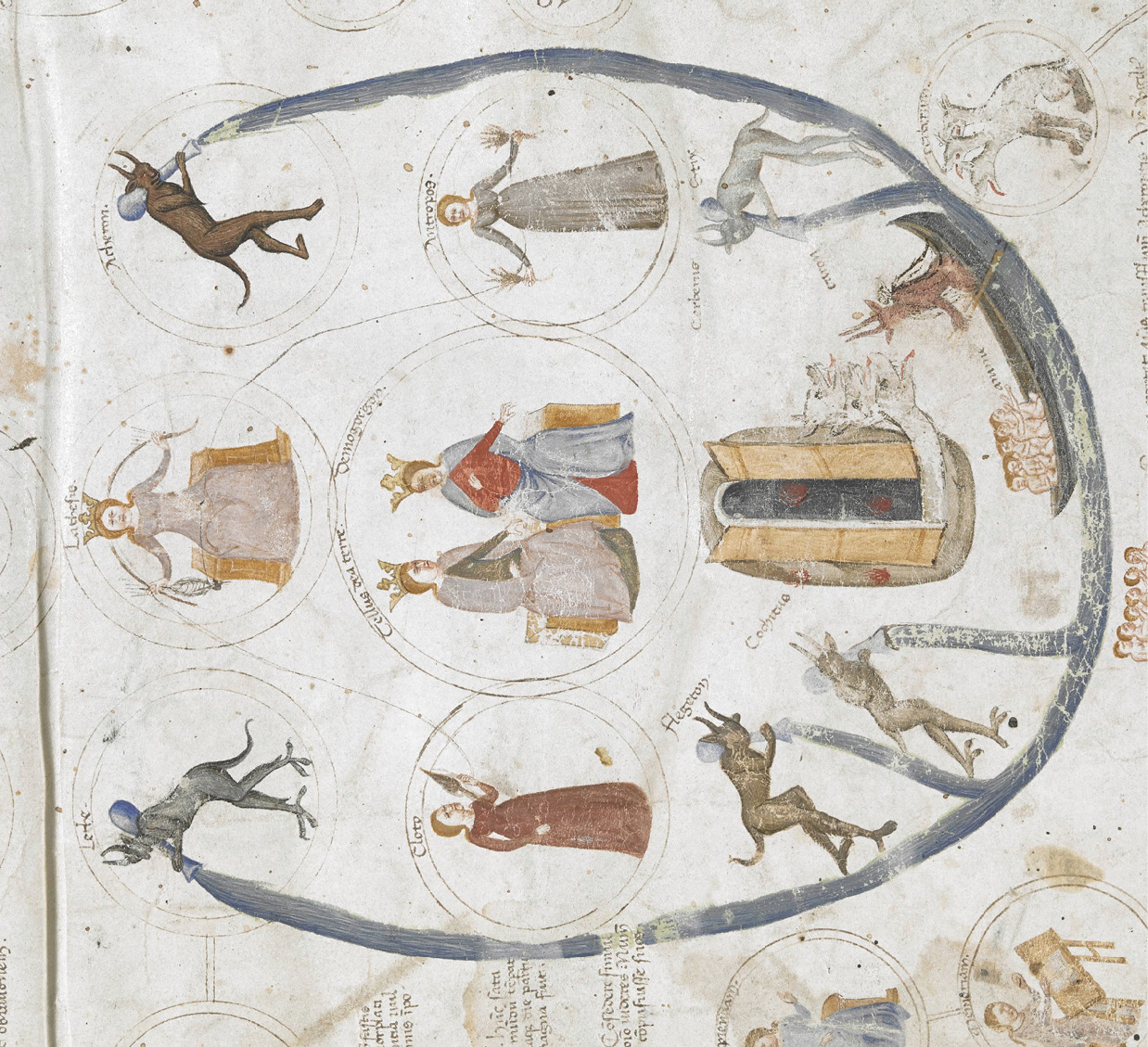 Abb. 3a und b Codex Wormald, Neapel, um 1374. London, British Library, cod. Add. 57529, fol. 2r.