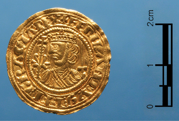 Figure 7: Fernando II of León, Maravedí, León 1157–1188, Museo Arqueológico Nacional de España, Madrid. Inv. 1994/104/1. Foto: Gemma Obén Tolosa.