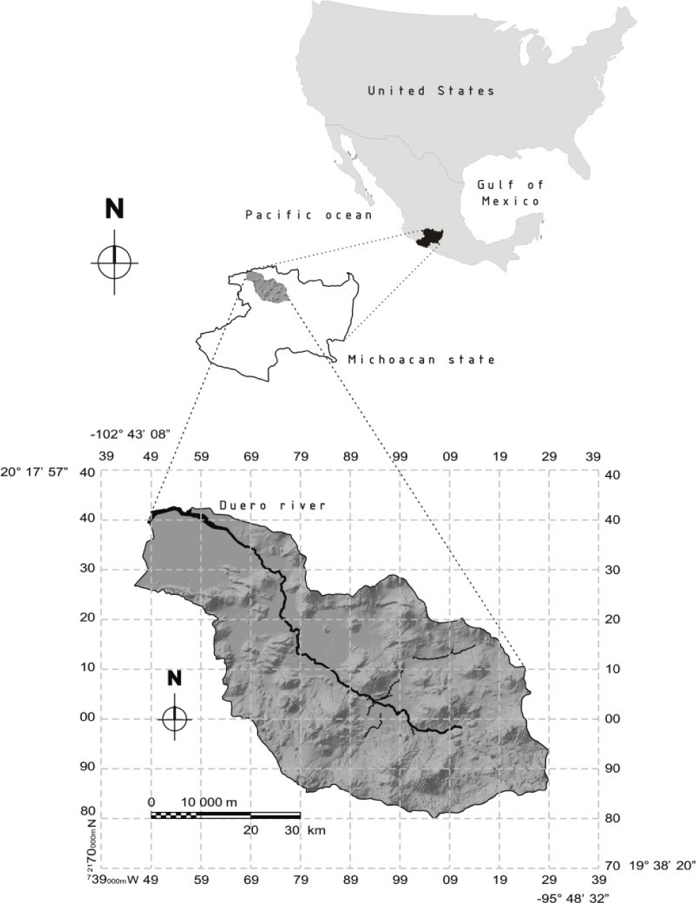 Figure 1 Location of the study area.